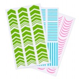 Planches autocollants Stylist - Stencils Basic Elegant Touch 2
