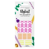 Planches autocollants Stylist - Stencils Aztec Elegant Touch 1