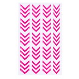Planches autocollants Stylist - Stencils Aztec Elegant Touch rose