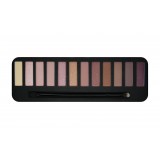 Palette 12 Ombres à Paupières "In The Nude" W7 open