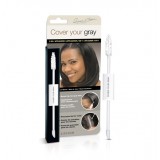 Applicateur 2 En 1 Camoufleur Pour Cheveux Gris - Noir Intense