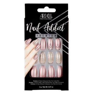 Faux ongles Metallic Lilas Pearl - Ardell