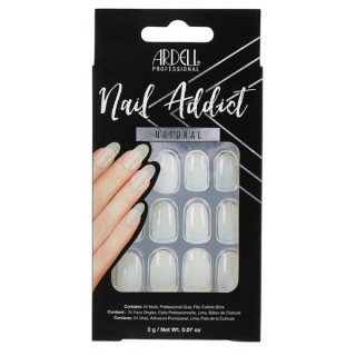 Faux ongles Natural Ovale -...