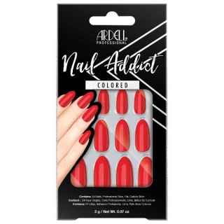 Faux-ongles Cherry Red -...