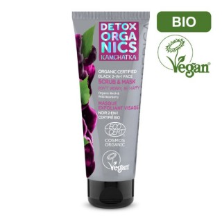 Masque Exfoliant 2-en-1 Bio - Detox Organics