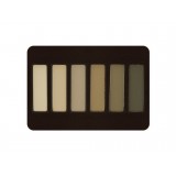 Palette 6 Ombres à Paupières "In The City" W7 open