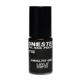 Vernis à ongles Noir 100% black UV Gel One-step Layla 1