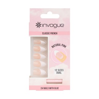 Faux Ongles French Ovale...