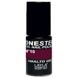 Vernis à ongles red in brown Brun UV Gel One-step Layla 1