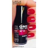 Vernis à ongles Black Cherry Cerise UV Gel One-step Layla 2