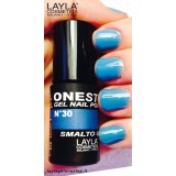 Vernis à ongles Dawn feel Bleu UV Gel One-step Layla 2