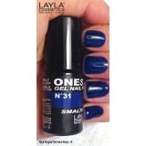 Vernis à ongles Bleu nuit Blues UV Gel One-step Layla 2