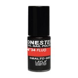 Vernis à ongles Orange Fluo UV Gel One-step Layla 1