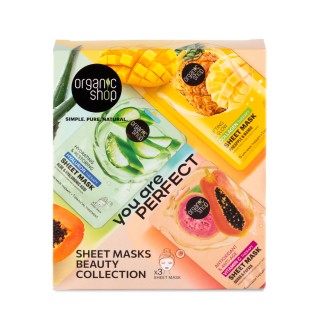 Coffret 3 Masques tissu